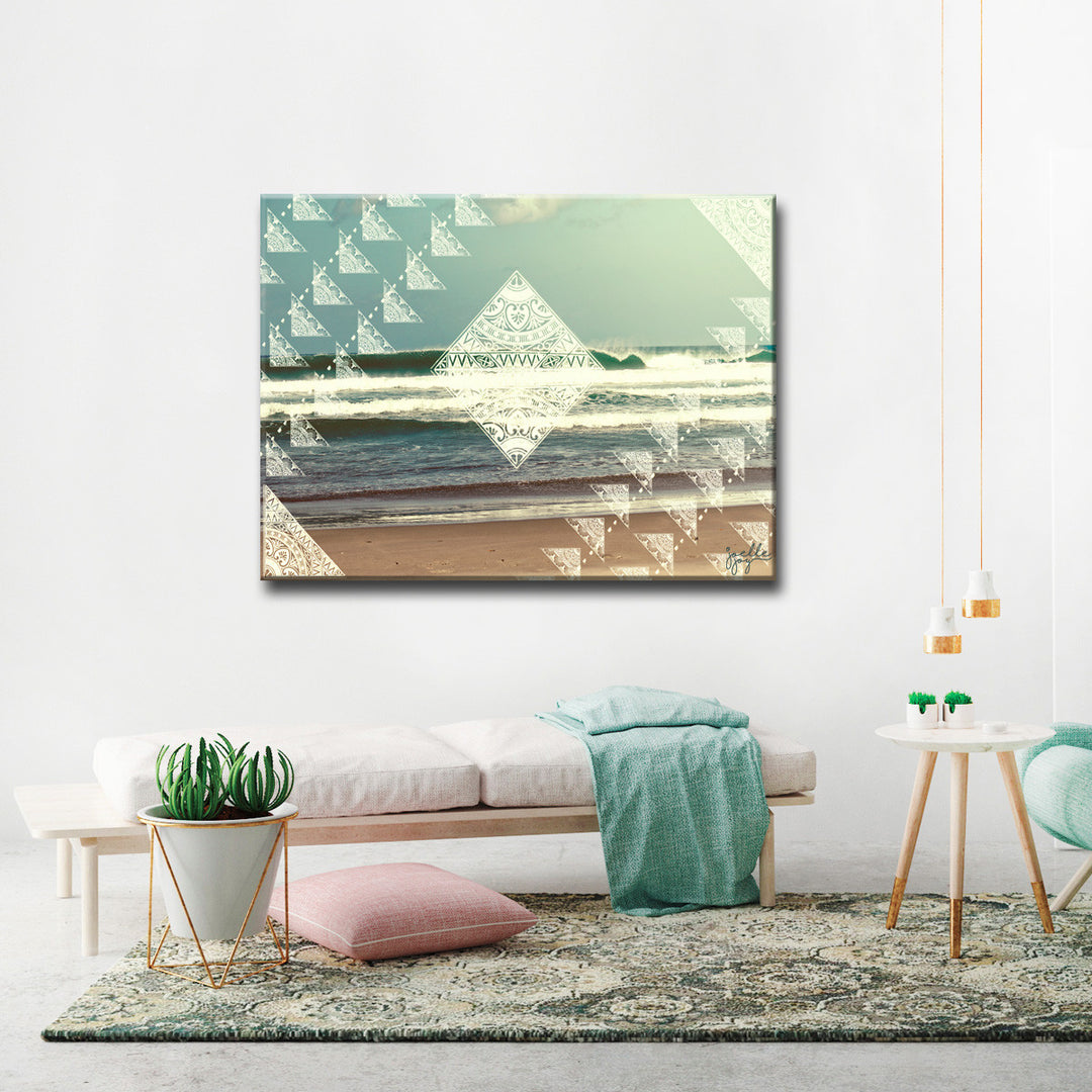 Energy of The Ocean' Wrapped Canvas Wall Art