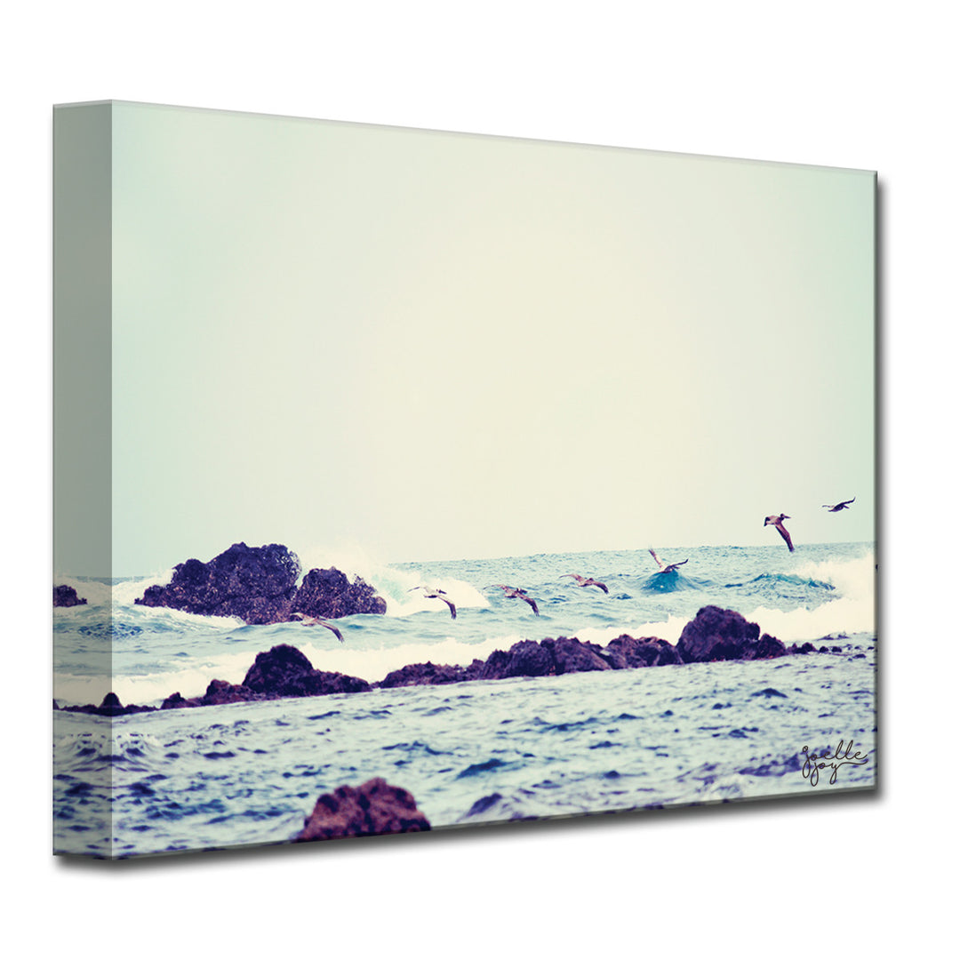 Learning To Fly' Wrapped Canvas Wall Art