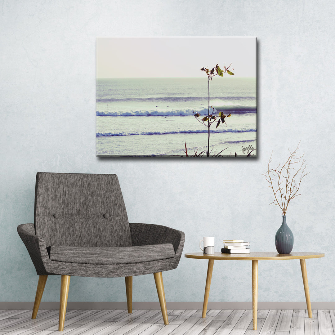 Left My Heart' Wrapped Canvas Wall Art