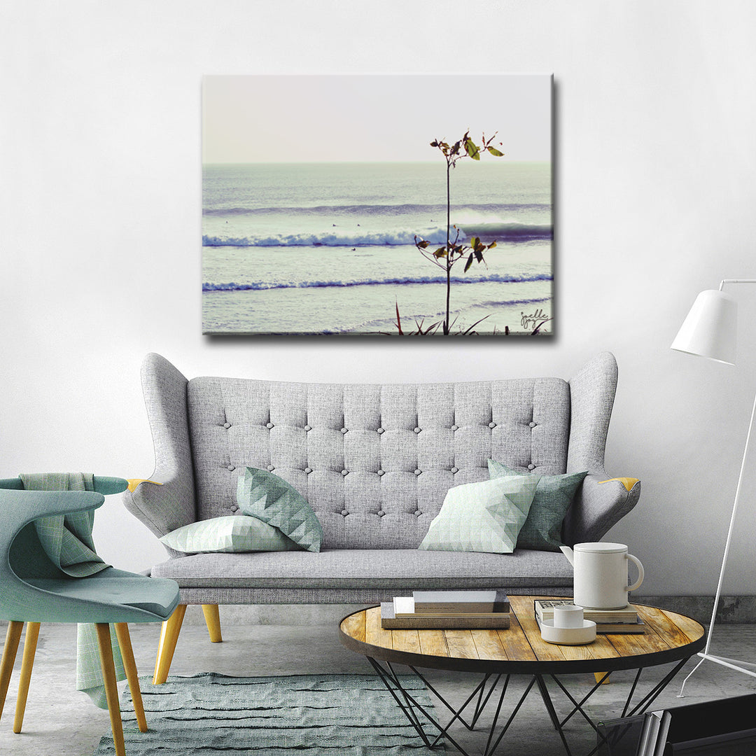 Left My Heart' Wrapped Canvas Wall Art