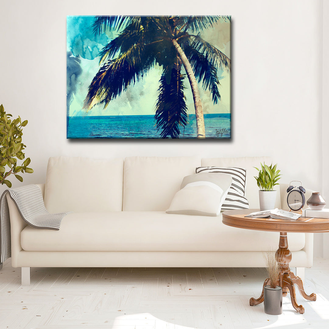 Let Love Rule' Wrapped Canvas Wall Art