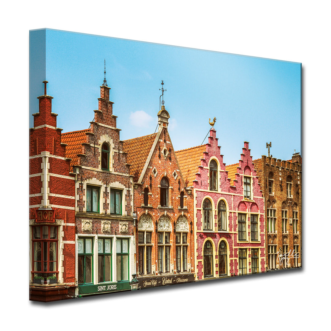 Straight Away' Wrapped Canvas Wall Art
