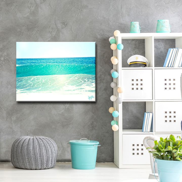 Sunshine On My Shoulders' Wrapped Canvas Wall Art