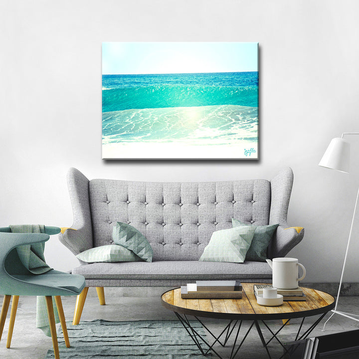 Sunshine On My Shoulders' Wrapped Canvas Wall Art