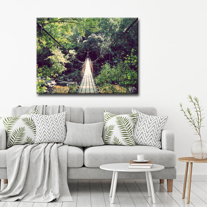 Suspension' Wrapped Canvas Wall Art