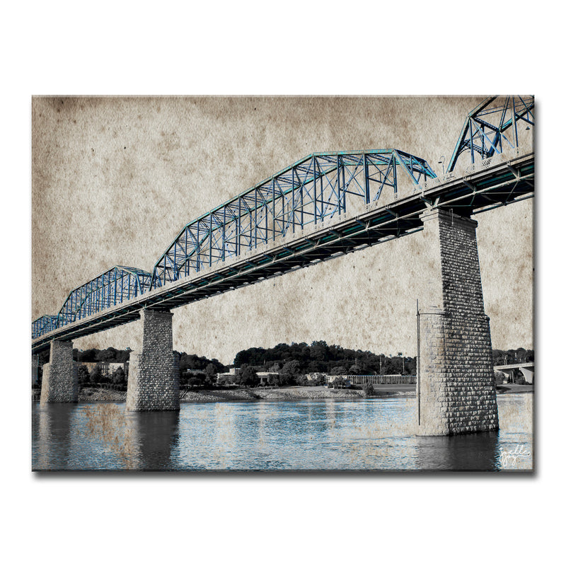 Under The Bridge' Wrapped Canvas Wall Art