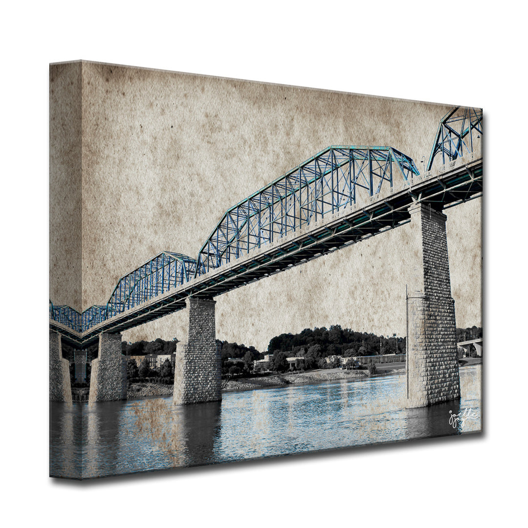 Under The Bridge' Wrapped Canvas Wall Art