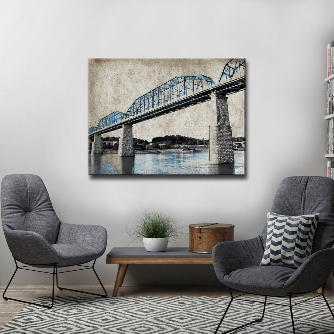 Under The Bridge' Wrapped Canvas Wall Art
