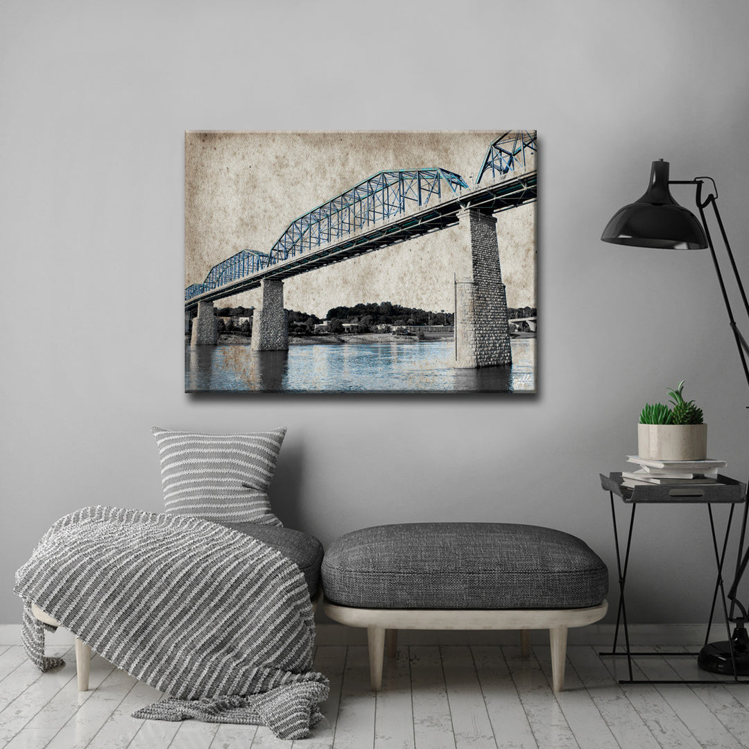 Under The Bridge' Wrapped Canvas Wall Art