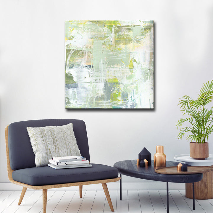 Lilly Pads & Moss' Wrapped Canvas Wall Art