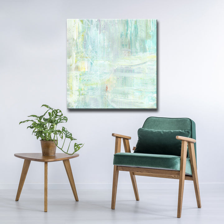 Foggy Hues' Wrapped Canvas Wall Art
