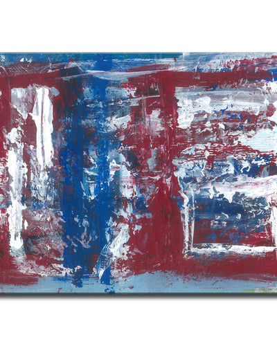 Red, White & Blue' Wrapped Canvas Wall Art
