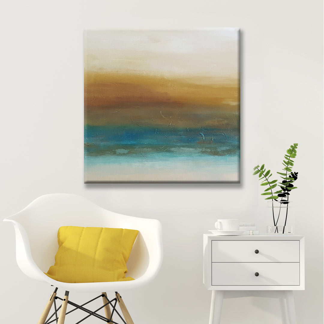 BEL-AIR' Wrapped Canvas Abstract Wall Art