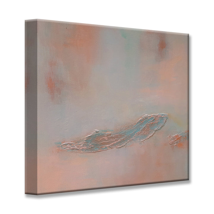 Desert Turquoise' Wrapped Canvas Abstract Wall Art