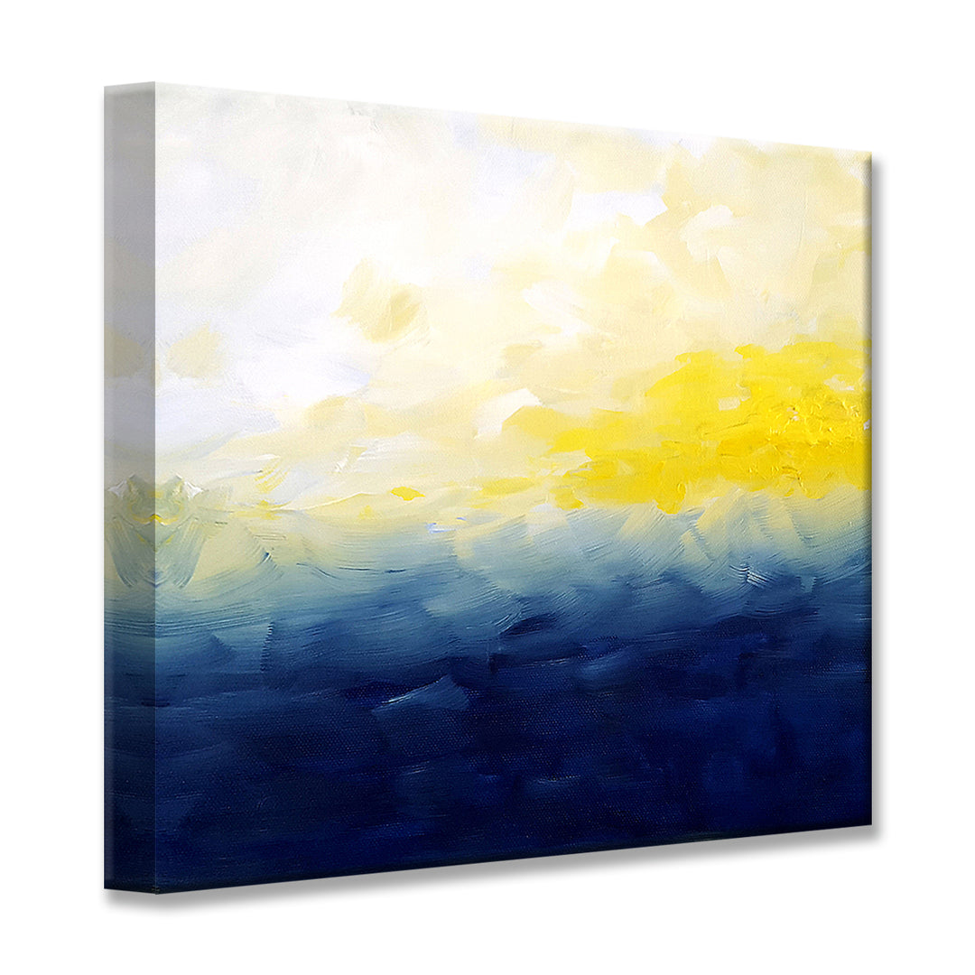 Good Day for a Sail' Wrapped Canvas Abstract Wall Art
