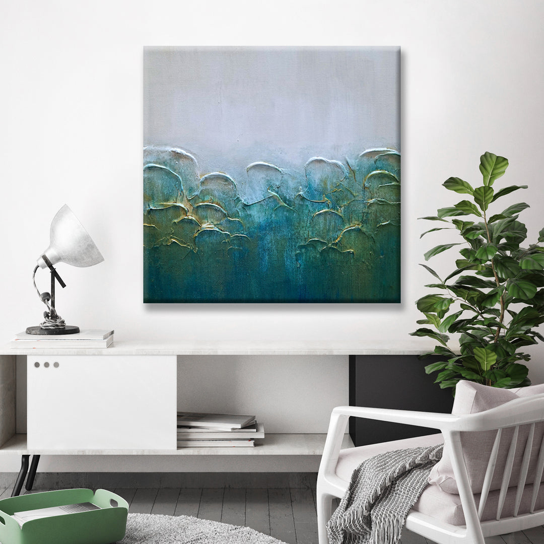 Perfect World' Wrapped Canvas Abstract Wall Art