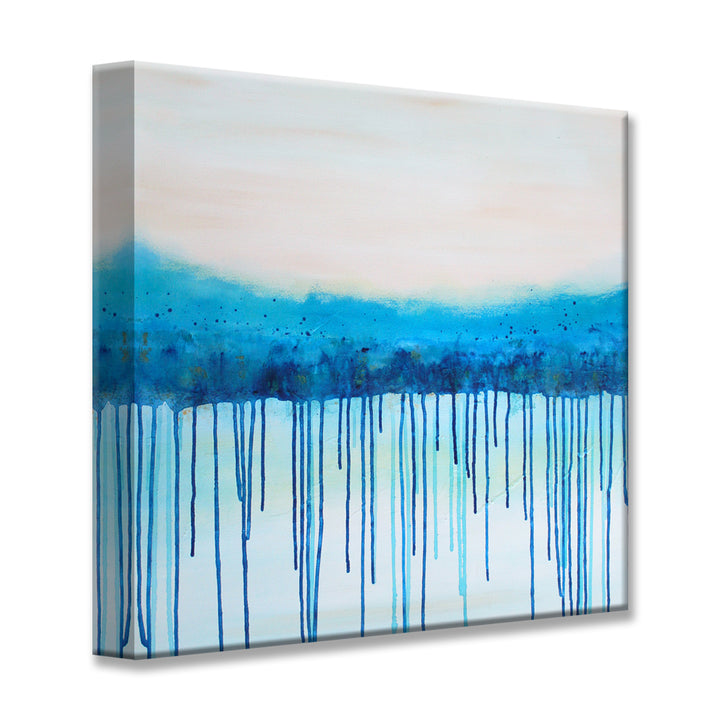 Sea Legs Face' Wrapped Canvas Abstract Wall Art