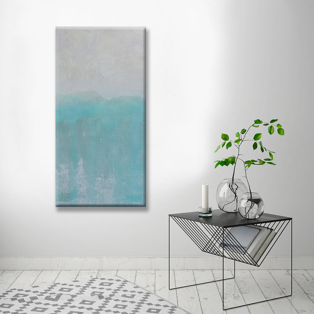 Spa Zone' Wrapped Canvas Abstract Wall Art