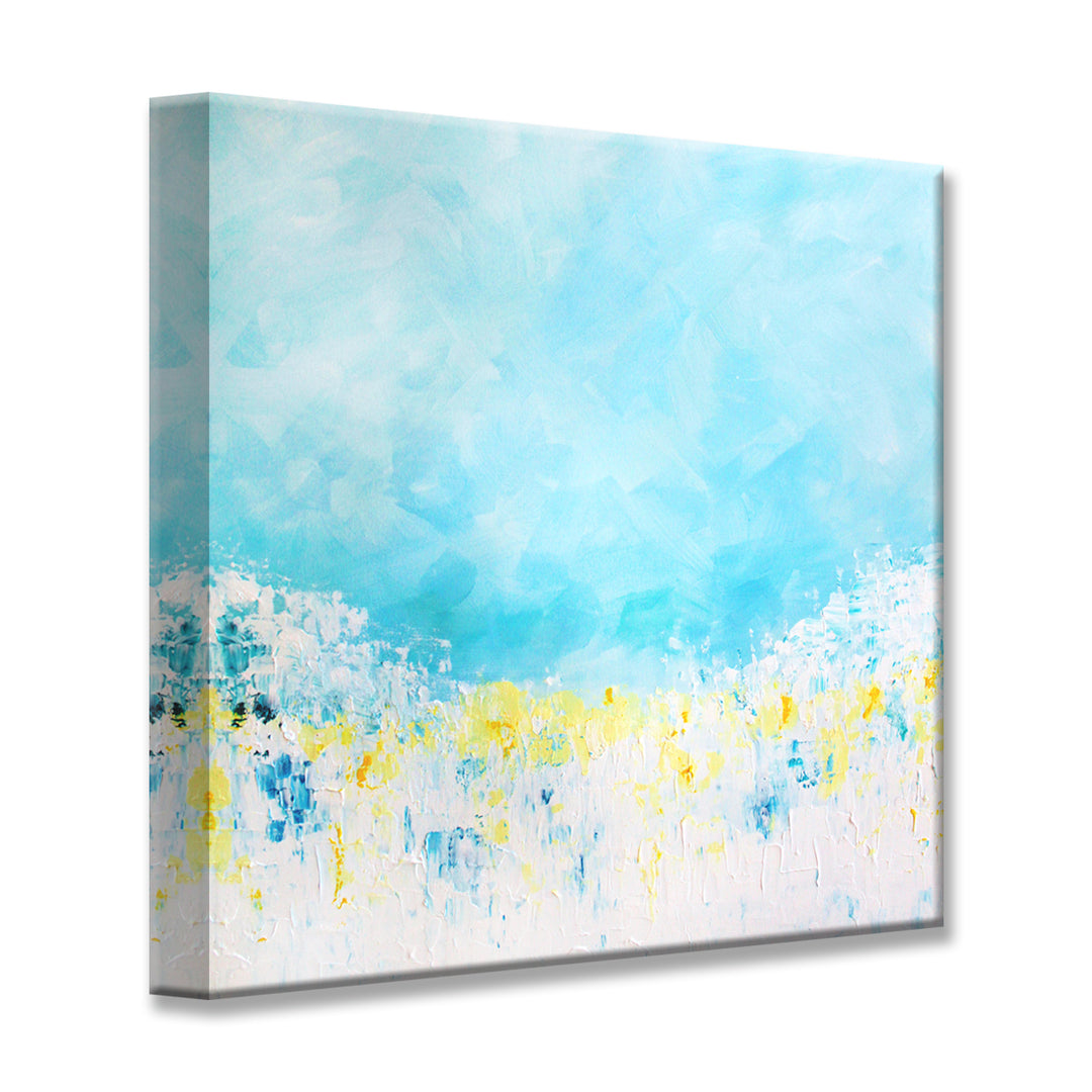 Sweet Bliss' Wrapped Canvas Abstract Wall Art