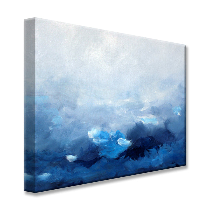 Wave of the World' Wrapped Canvas Abstract Wall Art