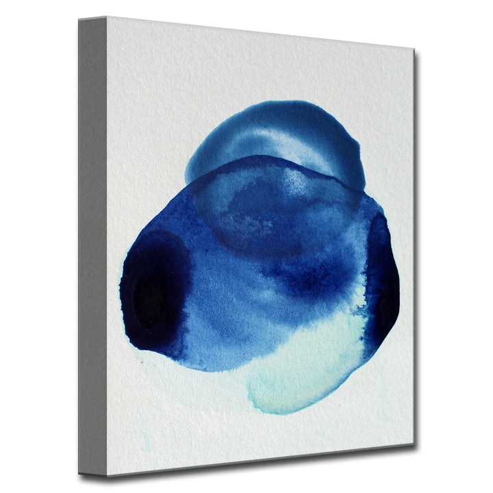 Translucence in Blue' Wrapped Canvas Wall Art