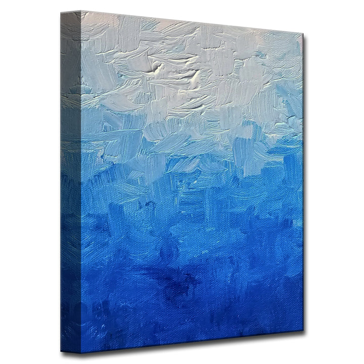 Bluespection' Wrapped Canvas Wall Art