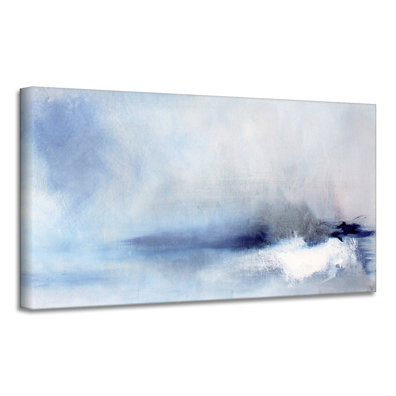 Modern Cool Water' Wrapped Canvas Art