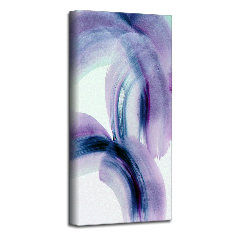 Purple Fling' Wrapped Canvas Art