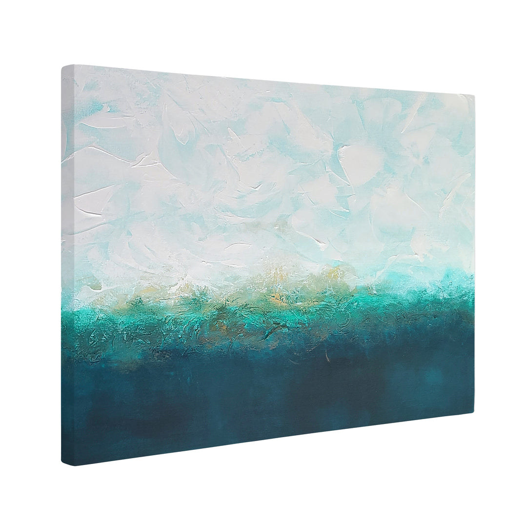 'Swept Away By Clouds' Wrapped Canvas Wall Art