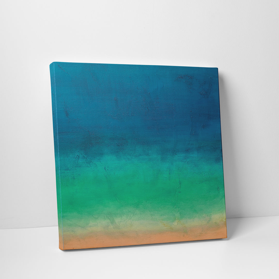 'Beach Scene' Wrapped Canvas Wall Art