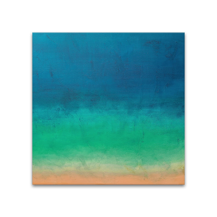 'Beach Scene' Wrapped Canvas Wall Art