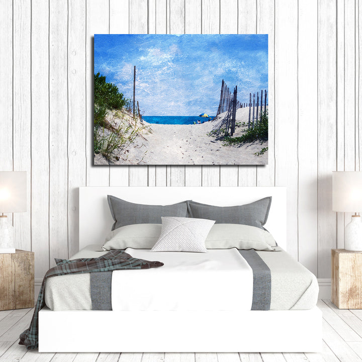 Ready2HangArt Indoor/Outdoor Wall Décor 'Beach Days' in ArtPlexi by NXN Designs