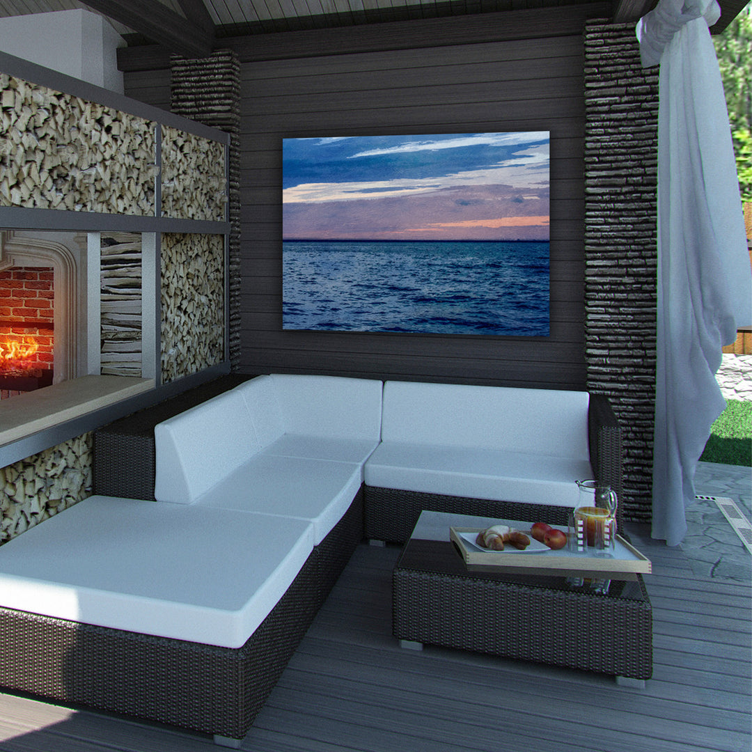 Ready2HangArt Indoor/Outdoor Wall Décor 'Horizon Hues' in ArtPlexi by NXN Designs