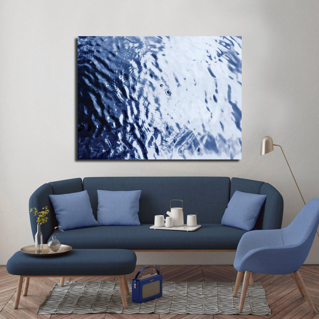 Ready2HangArt Indoor/Outdoor Wall Décor 'Blue Tranquility III' in ArtPlexi by NXN Designs