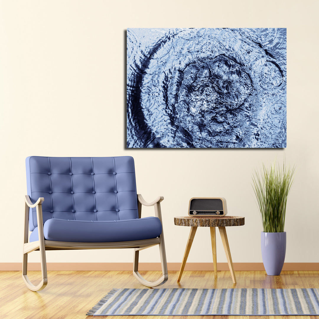 Ready2HangArt Indoor/Outdoor Wall Décor 'Blue Tranquility IV' in ArtPlexi by NXN Designs
