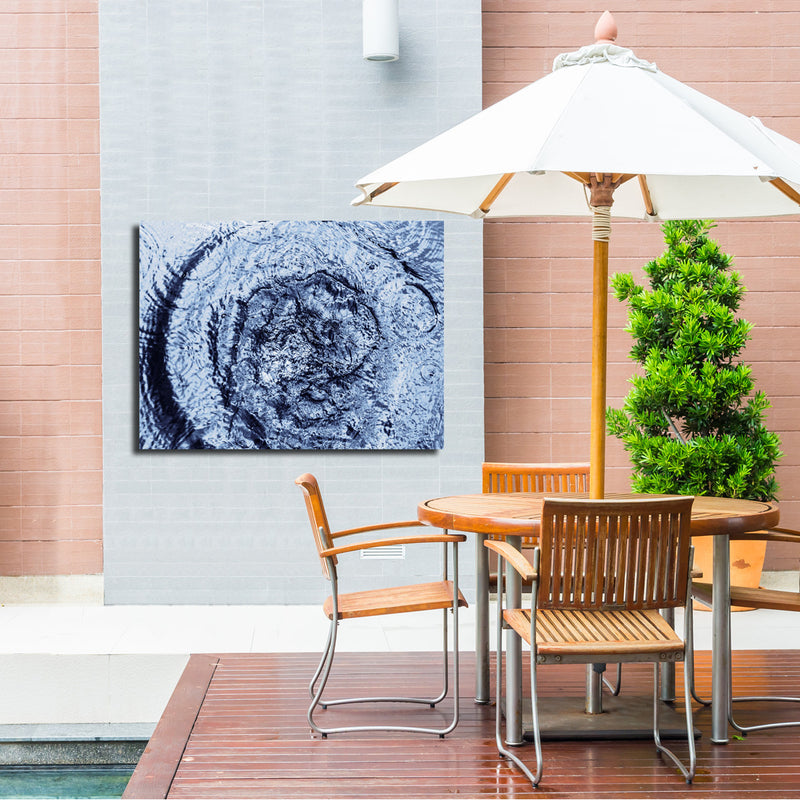 Ready2HangArt Indoor/Outdoor Wall Décor 'Blue Tranquility IV' in ArtPlexi by NXN Designs