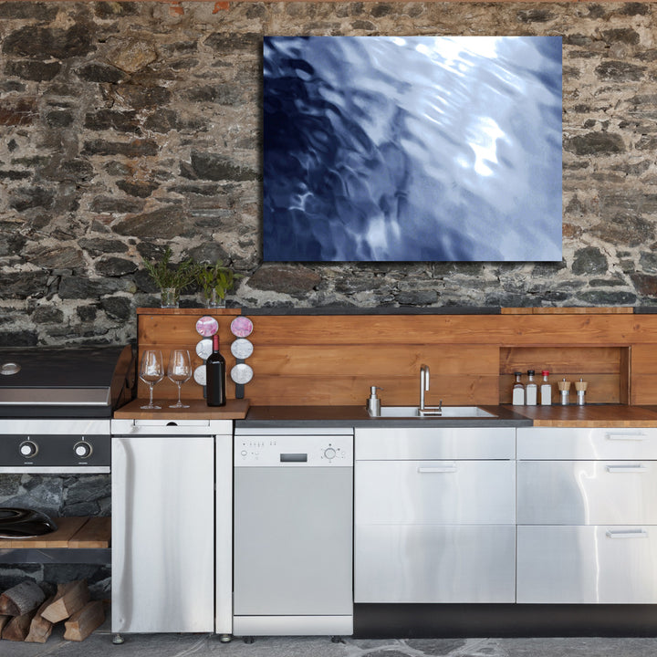 Ready2HangArt Indoor/Outdoor Wall Décor 'Blue Tranquility VI' in ArtPlexi by NXN Designs