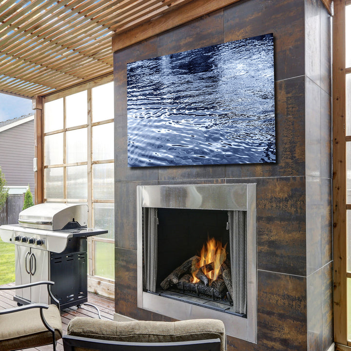 Ready2HangArt Indoor/Outdoor Wall Décor 'Blue Tranquility VII' in ArtPlexi by NXN Designs