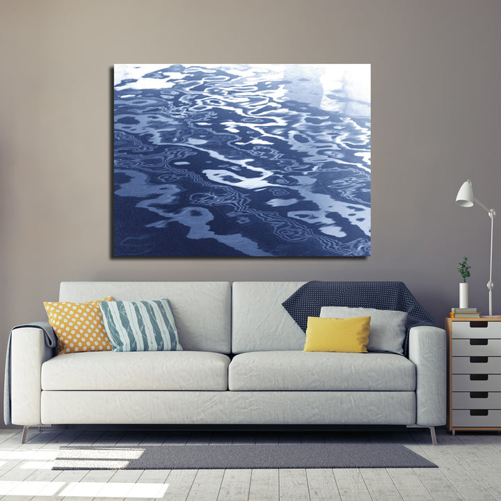 Ready2HangArt Indoor/Outdoor Wall Décor 'Blue Tranquility VIII' in ArtPlexi by NXN Designs