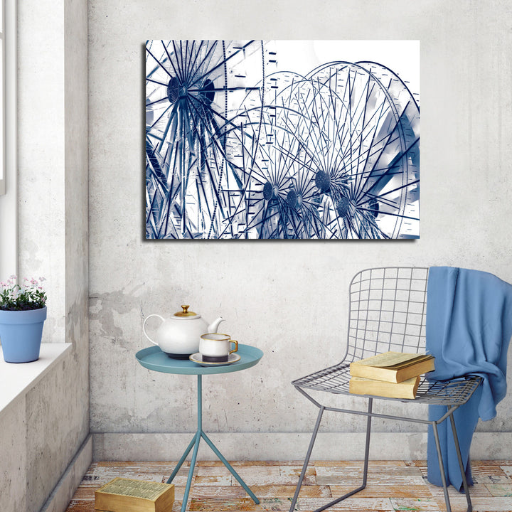 Ready2HangArt Indoor/Outdoor Wall Décor 'Fun House II' in ArtPlexi by NXN Designs