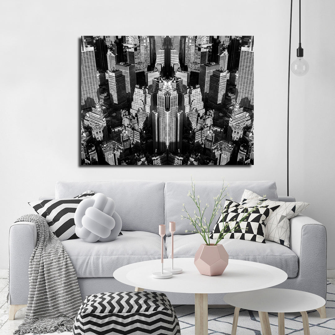 Ready2HangArt Indoor/Outdoor Wall Décor 'Urban Illusions' in ArtPlexi by NXN Designs