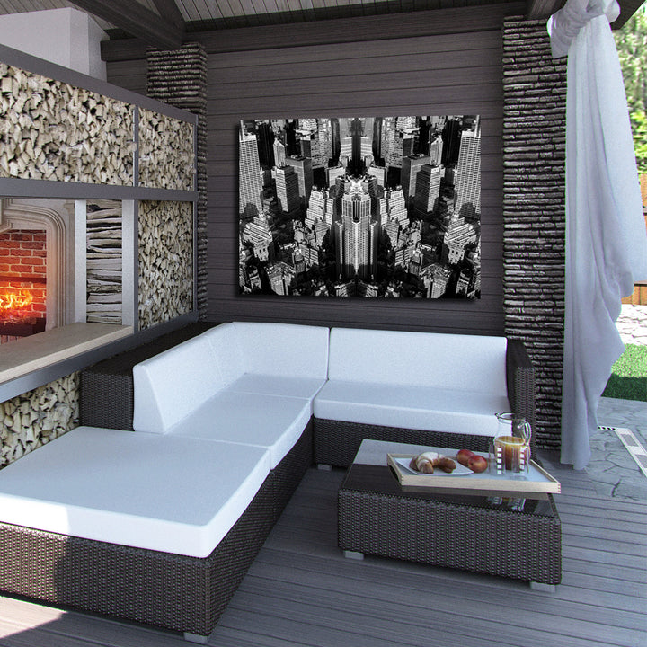Ready2HangArt Indoor/Outdoor Wall Décor 'Urban Illusions' in ArtPlexi by NXN Designs