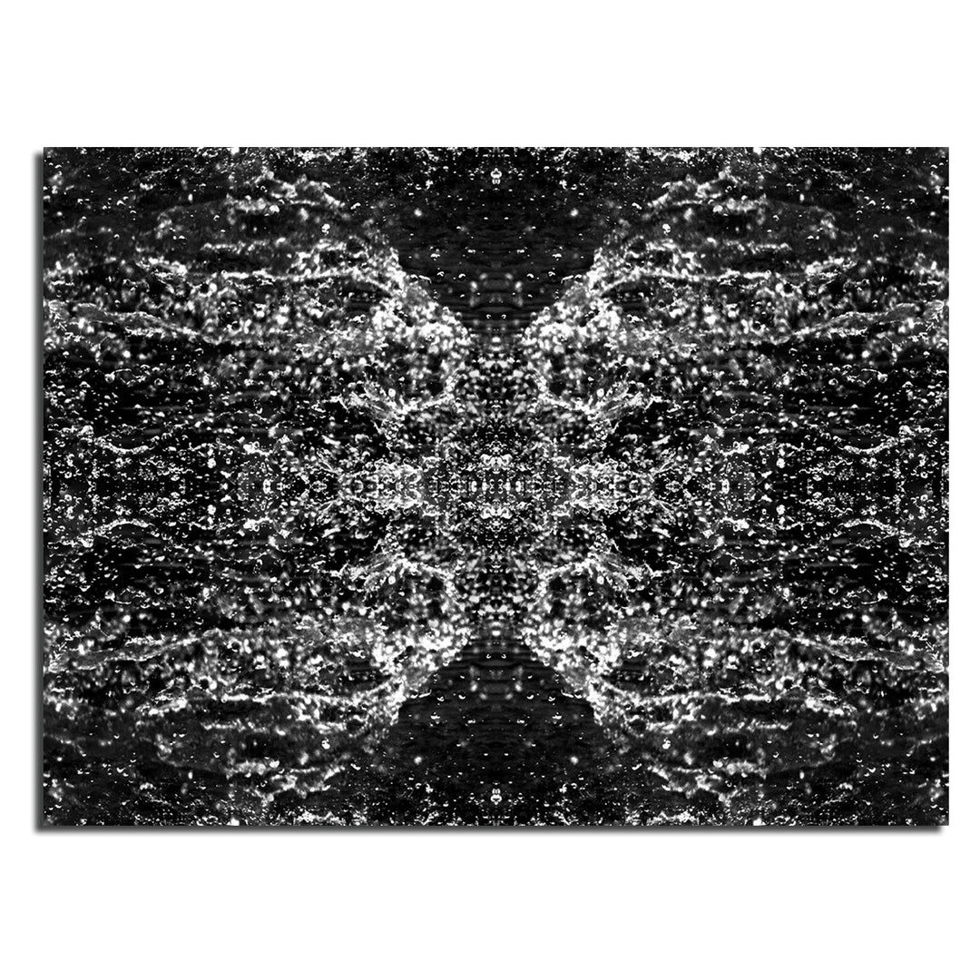 Ready2HangArt Indoor/Outdoor Wall Décor 'Dark Splashes' in ArtPlexi by NXN Designs