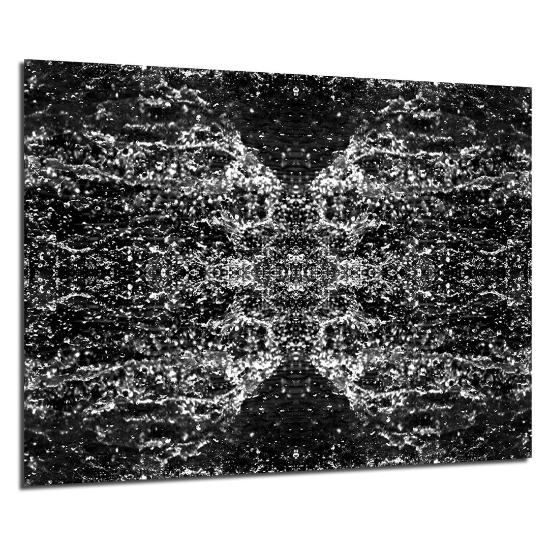 Ready2HangArt Indoor/Outdoor Wall Décor 'Dark Splashes' in ArtPlexi by NXN Designs