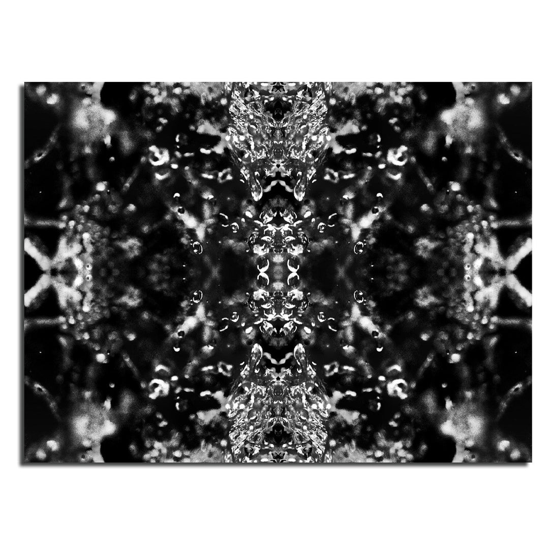 Ready2HangArt Indoor/Outdoor Wall Décor 'Dark Splashes II' in ArtPlexi by NXN Designs