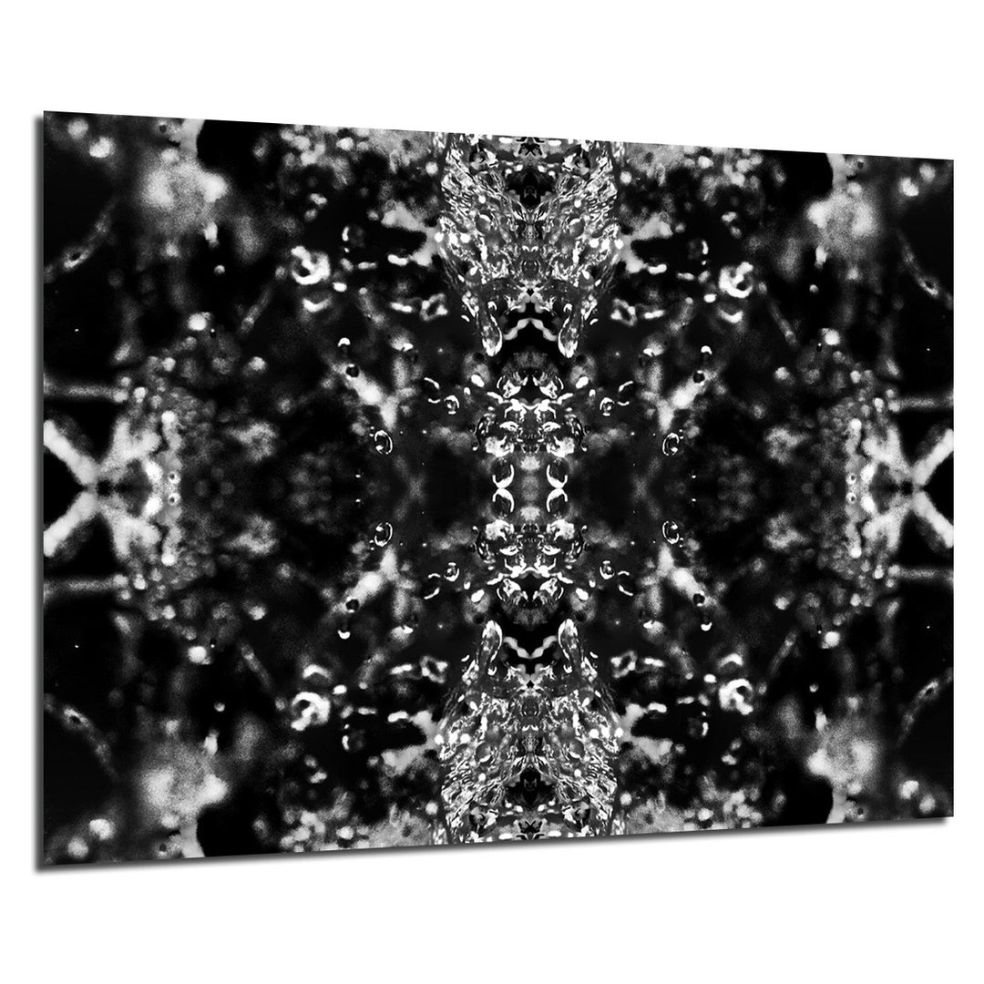 Ready2HangArt Indoor/Outdoor Wall Décor 'Dark Splashes II' in ArtPlexi by NXN Designs
