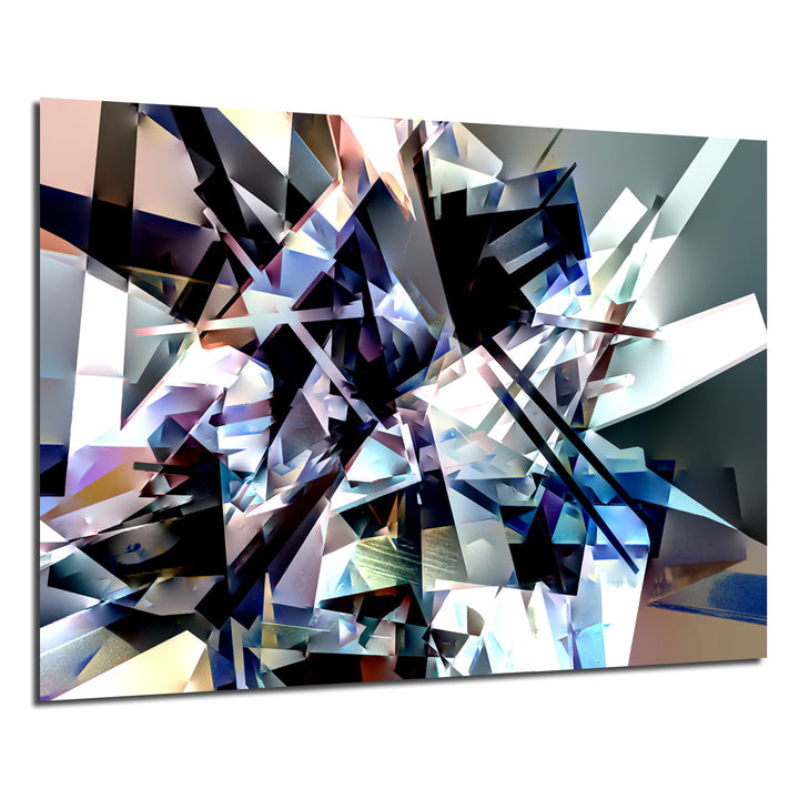 Ready2HangArt Indoor/Outdoor Wall Décor 'Vibrant Geo III' in ArtPlexi by NXN Designs