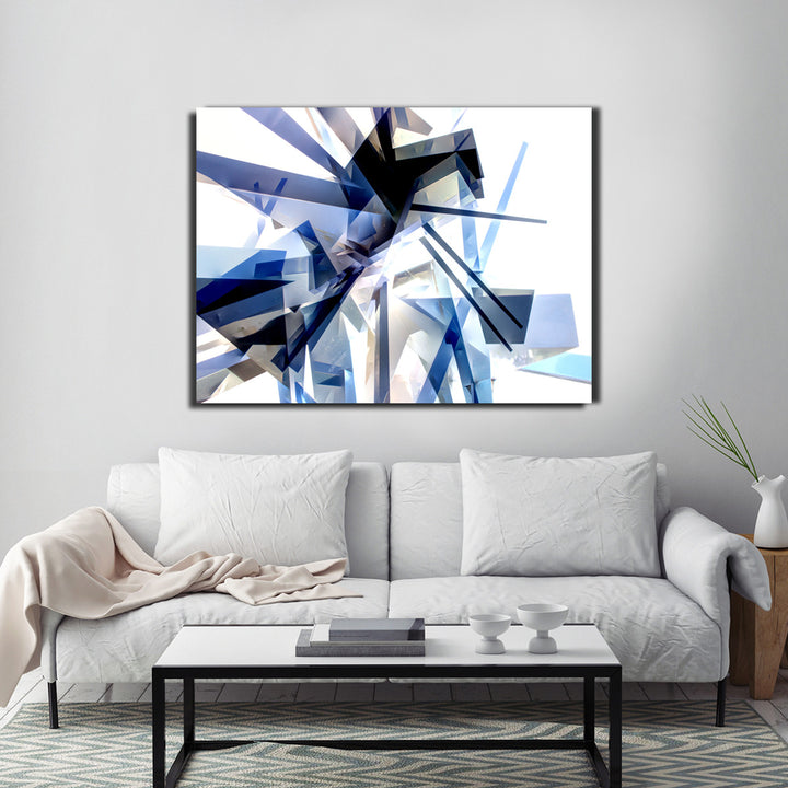 Ready2HangArt Indoor/Outdoor Wall Décor 'Vibrant Geo IV' in ArtPlexi by NXN Designs