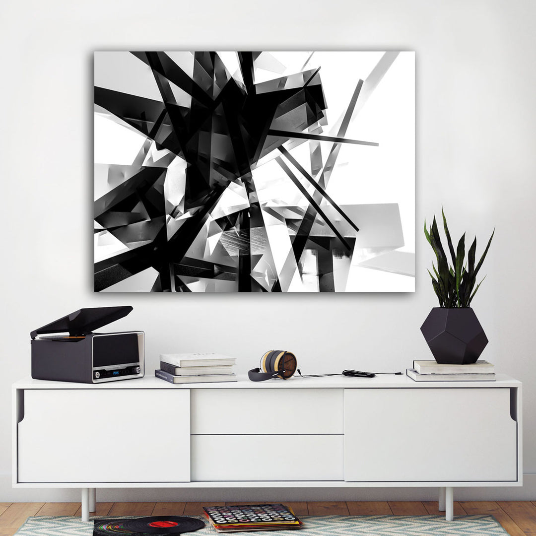 Ready2HangArt Indoor/Outdoor Wall Décor 'Vibrant Geo V' in ArtPlexi by NXN Designs
