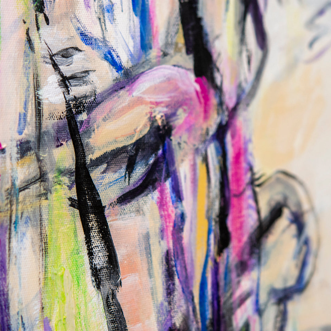 One of a Kind Original 'Tie the Knot' by Karen H. Salup